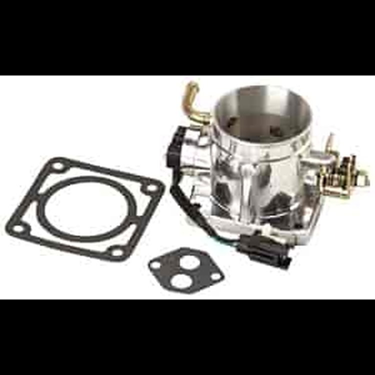 Polished 65mm Throttle Body 1987-93 Mustang 5.0L