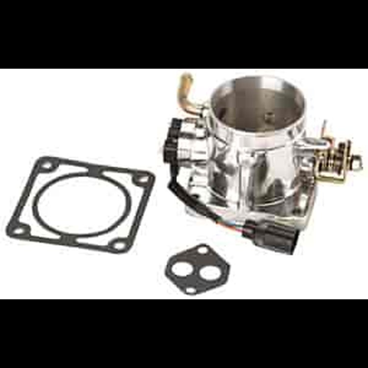 Polished 75mm Throttle Body 1987-93 Mustang 5.0L