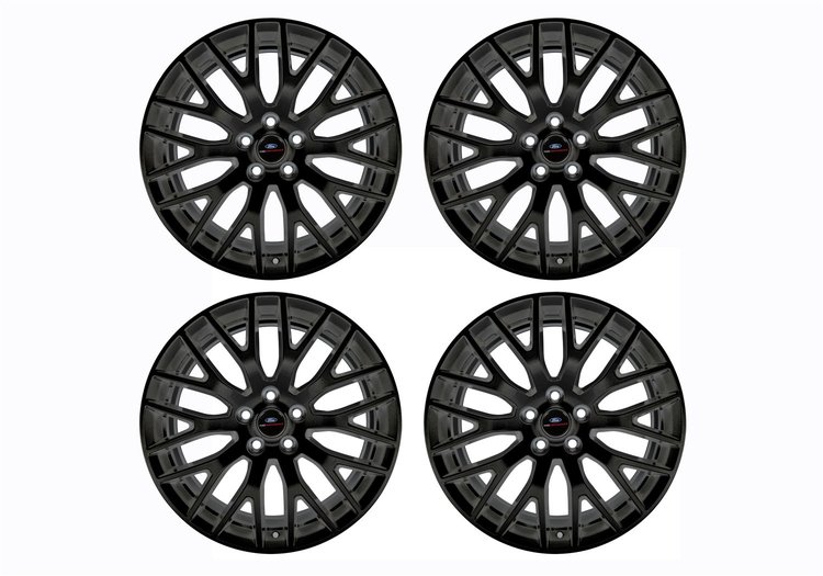 Performance Pack Wheel Set, 19" for 2015-2023 Mustang [Matte Black]