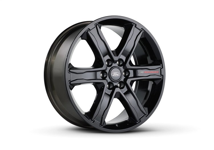 M-1007-S2295GB Six Spoke Wheel Fits Select Ford F-150 Trucks, Expedition [Size 22" x 9.5"] Gloss Black