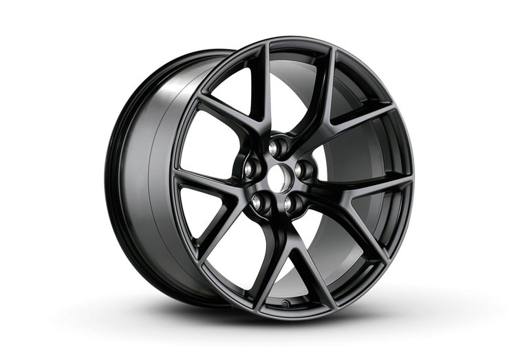 M-1007-DC1910MB HP Performance Pack Rear Wheel Fits 6th Gen Ford Mustang Models [19" x 10"] Matte Black