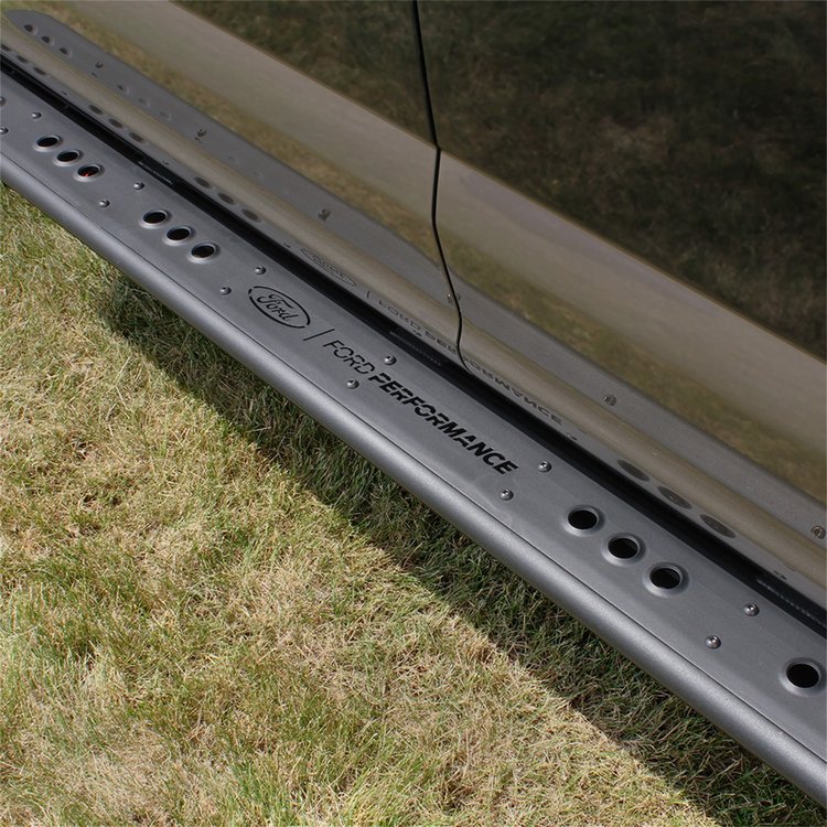 M-16450-F15RAB Rock Slider Side Steps for 2015-2022 Ford F-150, 2017-2020 Ford Raptor [SuperCab Models]