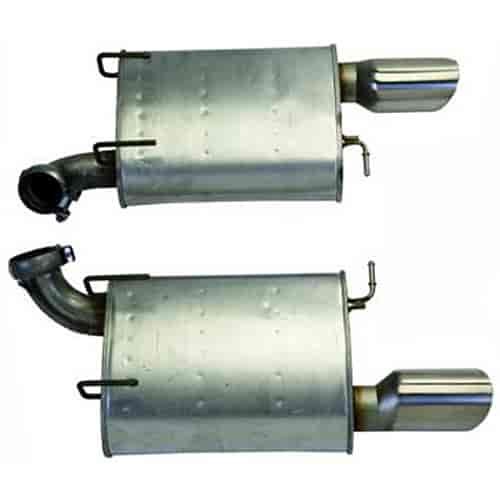 Axle-Back Exhaust System 2011-14 Mustang GT