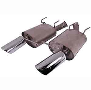 Axle-Back Exhaust System 2011-12 Mustang SVT GT500