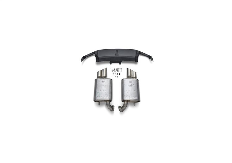 Axle-Back Exhaust System 2013-14 Mustang GT