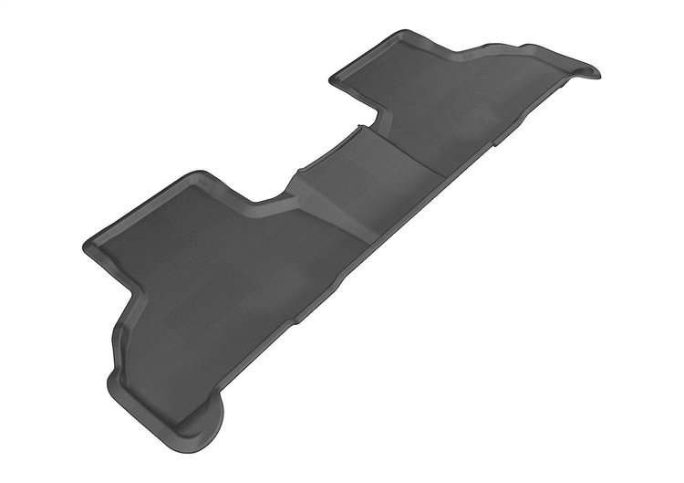 L1BM05521509 KAGU Floor Mat Fits Select BMW X5; BMW X6, 1-Piece, 2nd Row/Rear [Black]
