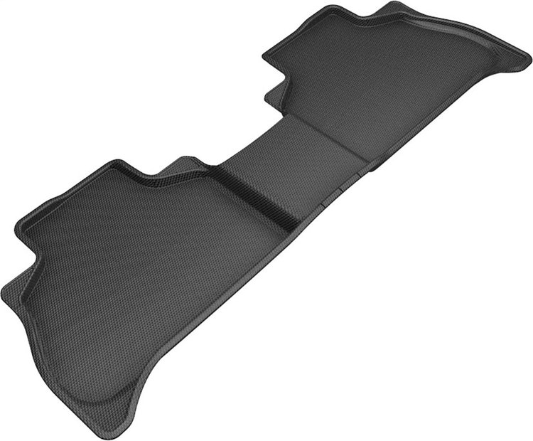 L1BM10221509 KAGU Floor Mat Fits Select BMW X5; BMW X7; BMW X6, 1-Piece, 2nd Row/Rear [Black]