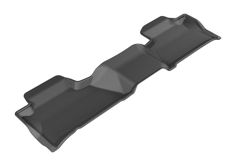 L1CH05821509 KAGU Floor Mat for 2015-2020 Chevy Suburban; 2015-2020 GMC Yukon XL, 1-Piece, 2nd Row/Rear [Black]