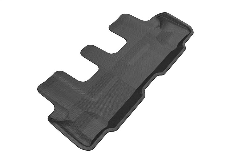 L1LX04331509 KAGU Floor Mat Fits Select Lexus GX460; Toyota 4Runner, 1-Piece, Third Row [Black]