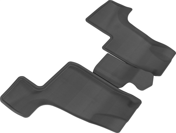 L1MB03931509 KAGU Floor Mat Set Fits Select Mercedes-Benz GL/GL AMG, 3-Piece, Third Row [Black]