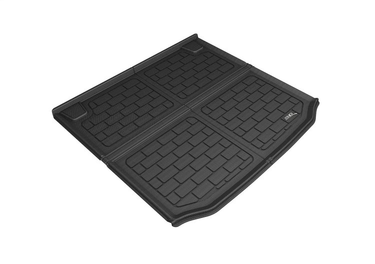 M1BM0931309 Cargo Liner Fits Select BMW X3, 1-Piece, Cross Fold/w/Cargo Tie Down Rails [Kagu-Black]