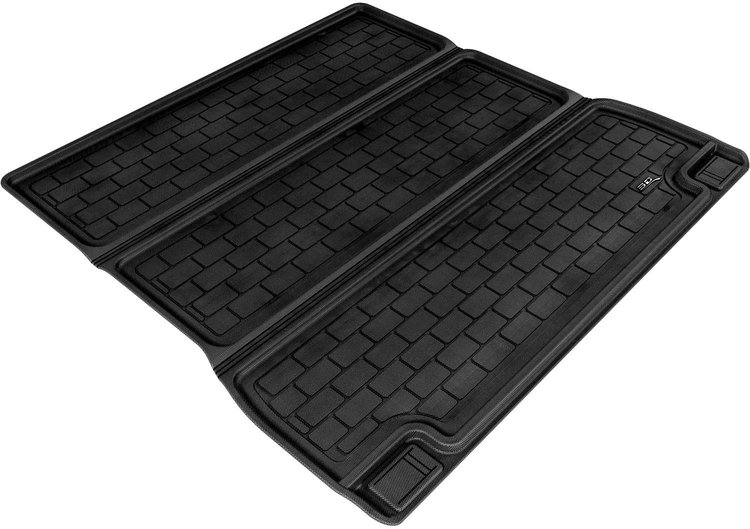 M1TY0511309 Cargo Liner for 2008-2022 Toyota Sequoia, 1-Piece, Behind 2nd Row Seats/Stowable [Kagu-Black]