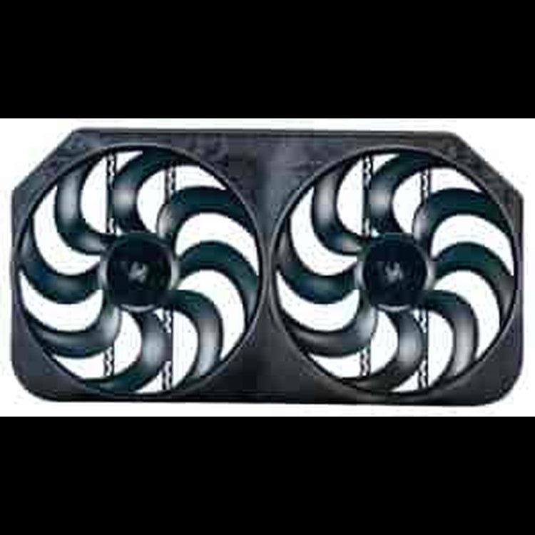Dual Electric Puller Fan 2001-05 GM Duramax Diesel