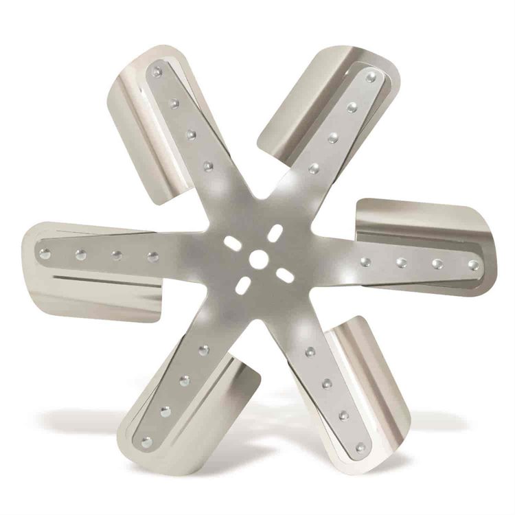 18'' Stainless Steel Flex Fan Reverse Rotation