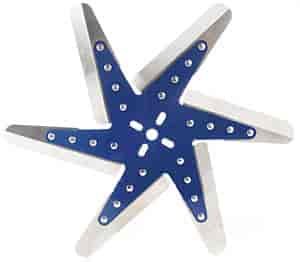 17" Stainless Low Profile Flex Fan Standard Rotation
