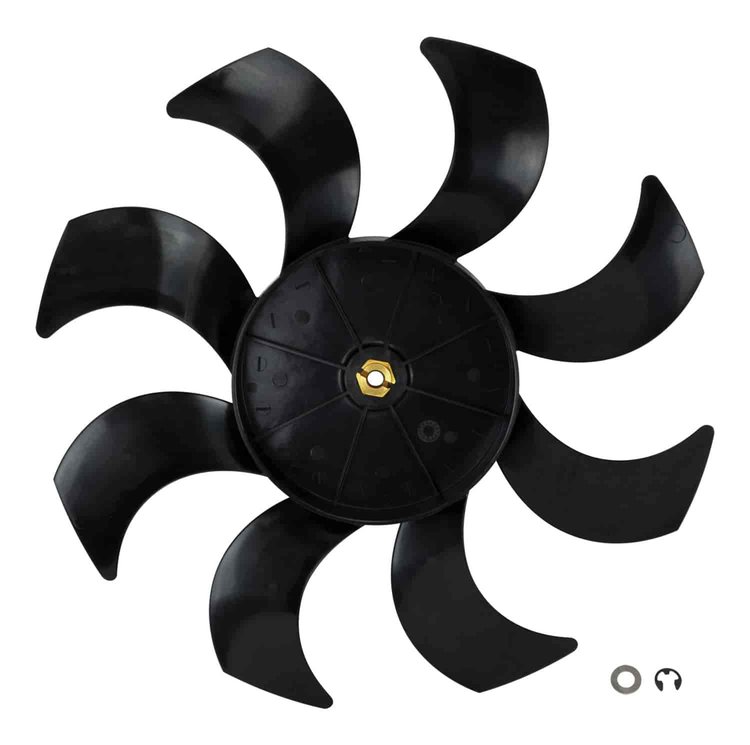 Electric Fan Blade Replacement 12" Blade For Puller Fan: 111