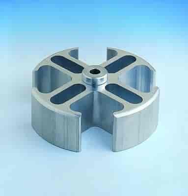 3/32" Aluminum Fan Spacer Female Pilot Diameter: 5/8"
