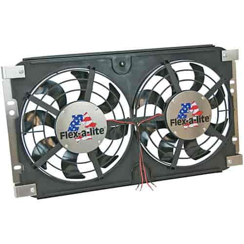 Electric Dual Puller Fan 1973-86 Jeep CJ