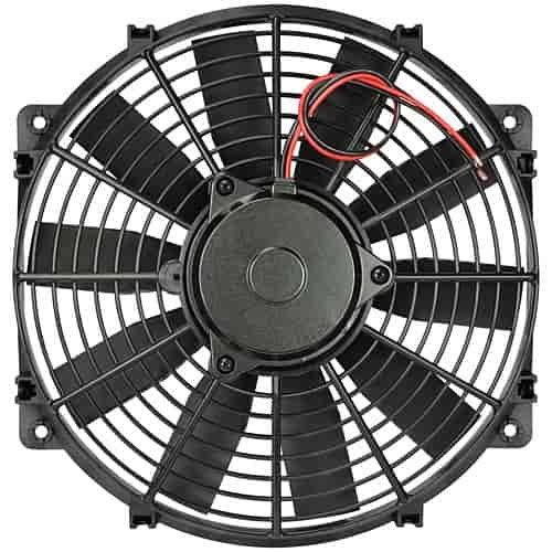 Pusher/Puller Straight Blade Fan 12 in. Fan Diameter