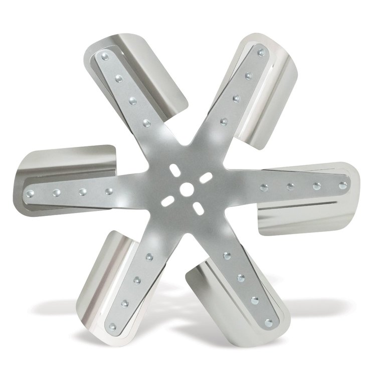 17'' Stainless Steel Flex Fan Reverse Rotation