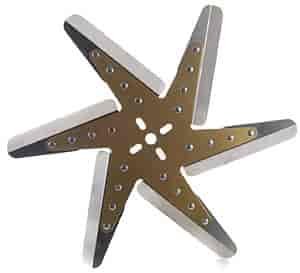 18" Stainless Steel Low Profile Flex Fan Reverse Rotation