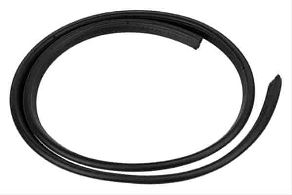 Rubber seal for electric fan shroud