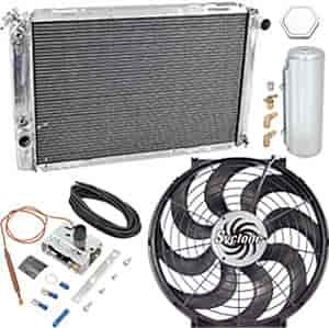 Radiator System 1971-73 Mustang with Small Block or Big Block Engine