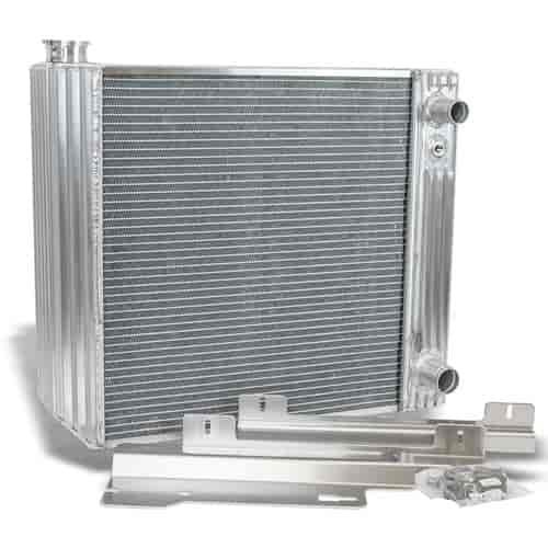 Direct Fit Aluminum Radiator 1987-2006 Jeep Wranglers (TJ and YJ) with LS Engine Swap