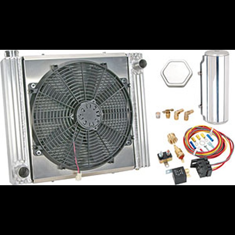 RAD/FAN 22X19 GM KIT RGHT Passenger Side Inlet