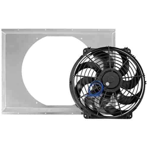 Single Fan Combo 16" S-Blade Fan: 1980 cfm