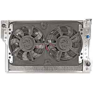 Direct Fit Aluminum Radiator & Electric Fan 1970-81 Chevy Camaro