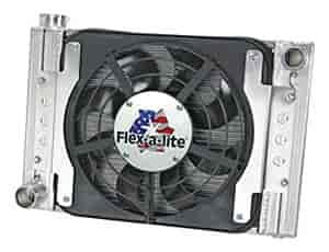 Radiator/Fan Combo Slim Profile 15 core 1 1/4 inlet w/ #113 fan & control