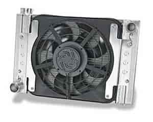 Crossflow Radiator And Fan Package UTV. Aluminum