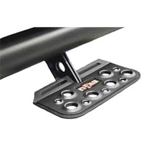 Step Systems; AdjustSTEP; Textured Black; Wheel 2 Wheel; 2 Adjustable Steps per side 5.5 of Adjustab