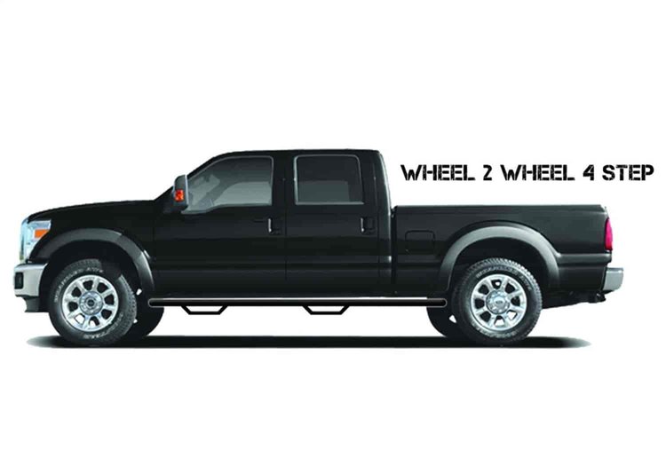 Wheel To Wheel Nerf Steps 2007-2010 GM 2500/3500 Crew Cab