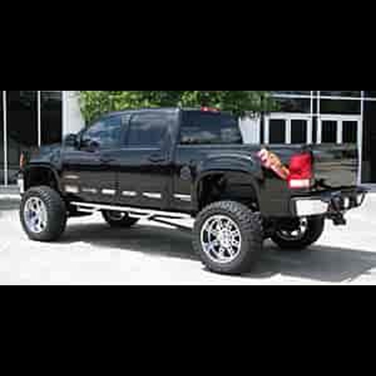 Stainless Steel Nerf Steps 2007-2010 Silverado/Sierra 1500 Pickup
