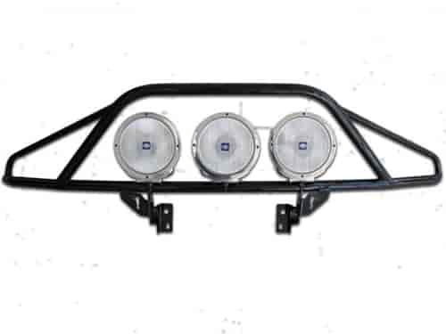 L.M.S. Light Mounting Solution ; Pre-Runner; Gloss Black; Light Tabs; Mounts up to 3 9 Lights; ; 1.5