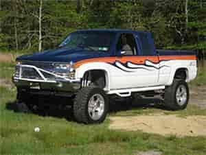 Wheel To Wheel Nerf Steps 1988-1998 GM 1500/2500 Extended Cab