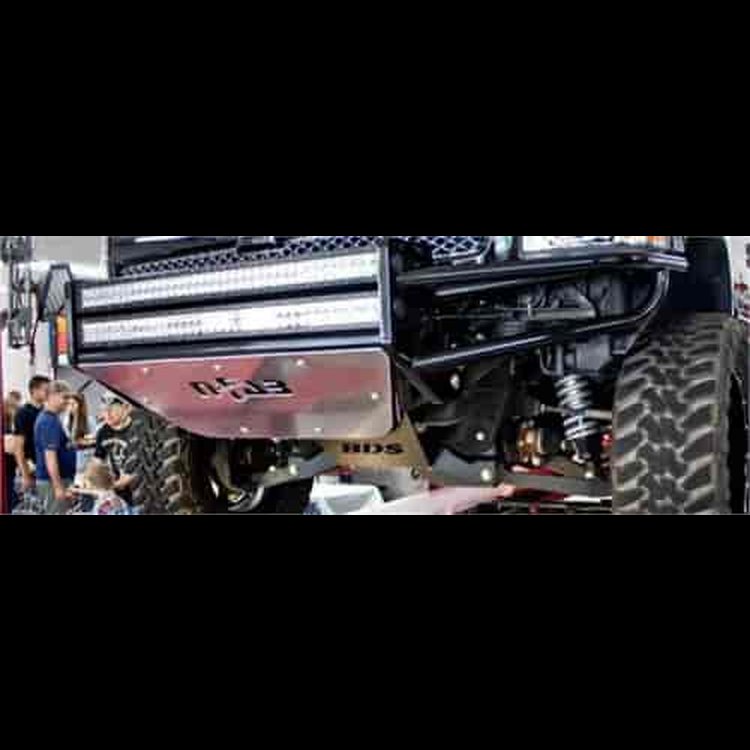 Bumpers; RSP Front Bumper; Gloss Black; Direct fit LED; 2 38 Rigid E-Series LED Light Bar w/ Anti-Th