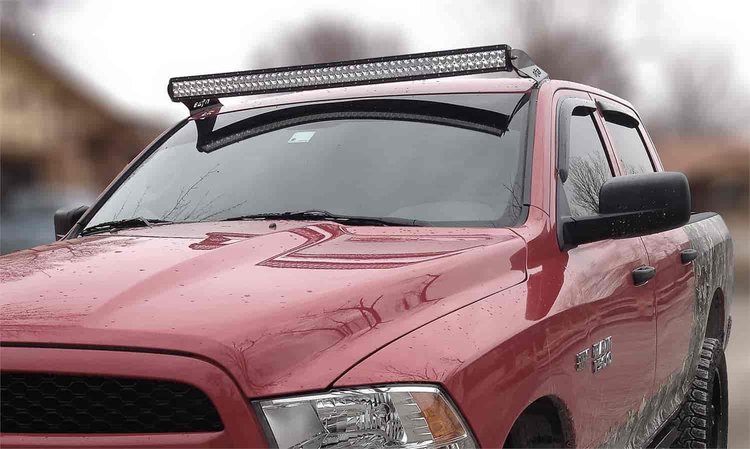 Roof Mounted 50-Series LED Brackets 2002-08 Dodge Ram 1500