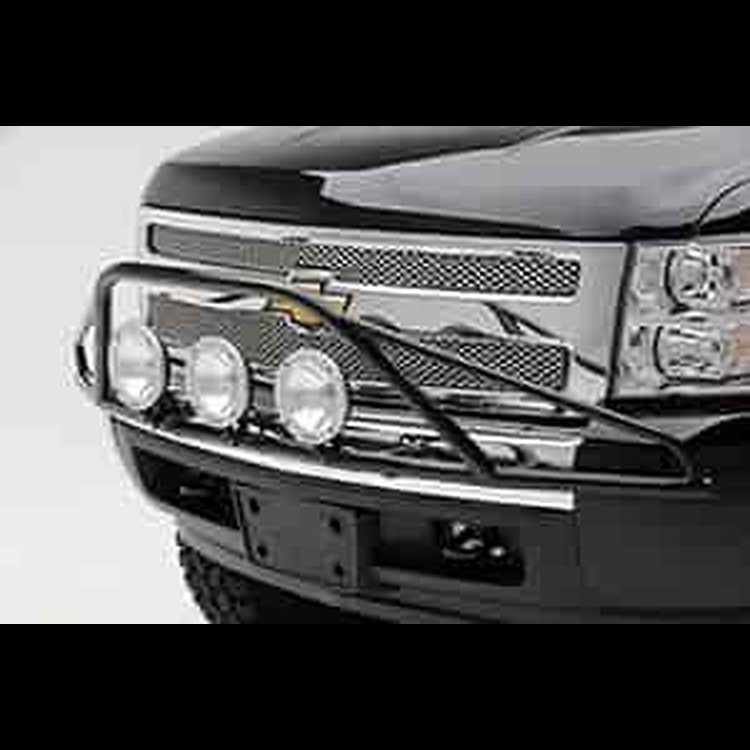 Pre-Runner Light Bar Textured Black Special Order Tow Hook Mounted Only No Drill