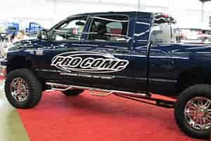 Stainless Steel Nerf Steps 2006-2009 Ram Pickup Mega Cab, 4-Door