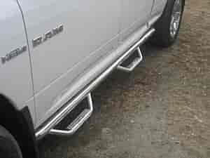 Stainless Steel Nerf Steps 2009-2016 Ram 1500 Pickup Crew Cab