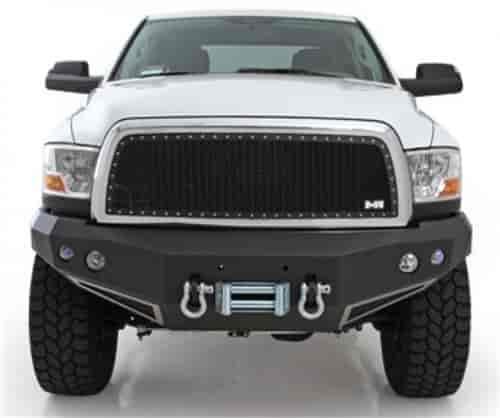 Bumpers FWB Front Bumper Textured Black Heavy Duty Winch Bumper up to a 16.5lb Winch D-Rings Included