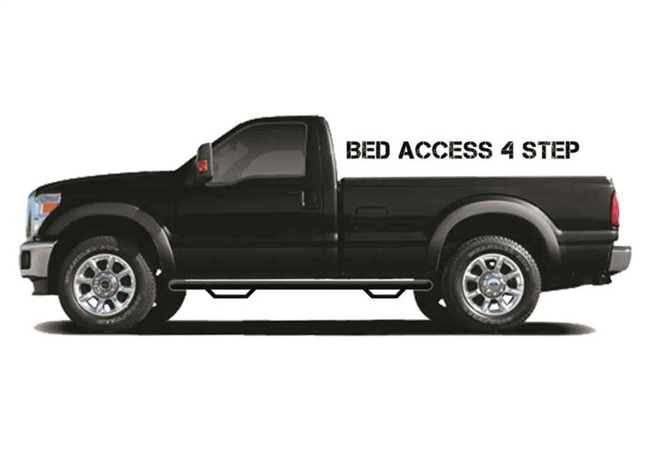 Bed Access Nerf Steps 2004-08 Ford F150 Regular Cab