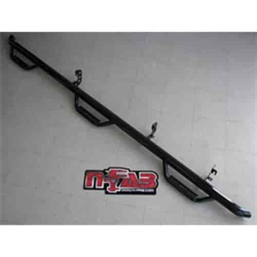 Step Systems; Nerf Step; Gloss Black; Bed Access; 3 Steps per side Rear Step for Bed Access; ; Main