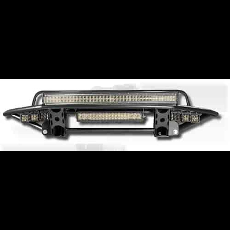Bumpers; RDS Front Bumper; Gloss Black; RDB Upper only with Radius Mount no skid plate; Upper mount