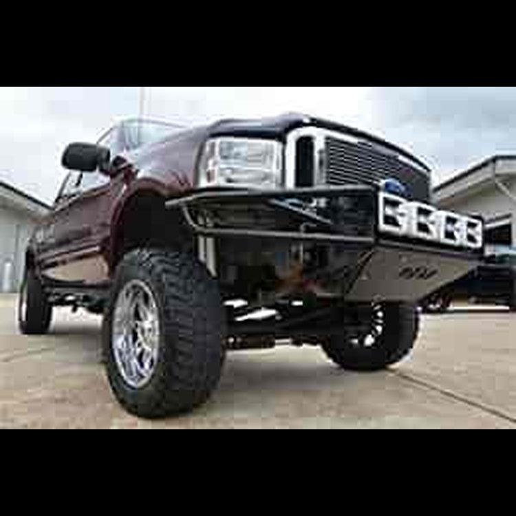 Front Bumper Replacement w/Skid Plate Textured Black