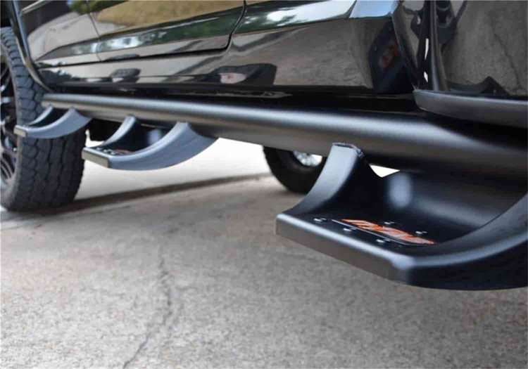 Bed Access N-Durastep Nerf Steps 2016 Nissan Titan Crew Cab