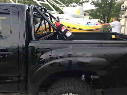L.M.S. Light Mounting Solution ; Bed Bar; Gloss Black; Light Tabs; Mounts up to 4 9 Lights; ; 1.5 .0